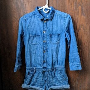 Abercrombie and Fitch Denim Romper